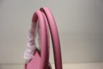Hermes Birkin Togo handbag in Rose Sakura with Silver hardware - Image 9