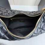 Saint Laurent YSL ICARE hobo in quilted nappa Bag - Black - Image 8