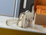 Louis Vuitton LV x TM Embossed Flower Handbag - White - Image 2