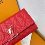Louis Vuitton Capucines Compact Maxi Red Wallet ﻿ - Image 11