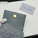 Dior Caro Montaigne Glycine Wallet-Haze Blue Wallet - Image 8