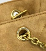 Saint Laurent JAMIE SHOPPING Medium in suede GOLDEN LEAF - Bag - Image 10