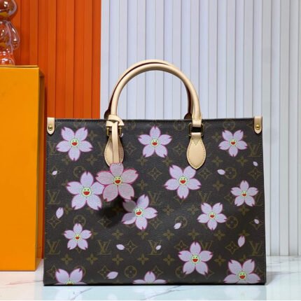 Louis Vuitton x Murakami LV x TM On The Go MM Bag