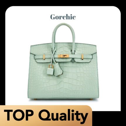 [TOP] Hermes Vert deau Matte Mississippiensis Alligator Birkin Sellier Gold Hardware