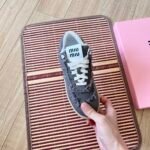 Miu Miu Low-top sneakers for Women Grey - Shoes - Image 3