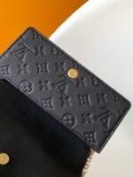 Louis Vuitton Empreinte Monogram Leather Black Wallet On Chain Lily - Bag - Image 6