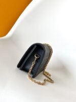 Louis Vuitton Empreinte Monogram Leather Black Wallet On Chain Lily - Bag - Image 4