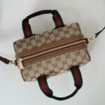 Gucci Mini GG Beige and brown GG canvas Handbag - Image 6
