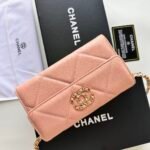 Chanel Chain Shoulder Crossbody Small Bag - Pink Bag - Image 5