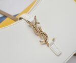 SAINT LAURENT YSL 5 à 7 Hobo Bag Leather-White Bag - Image 11