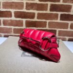 Gucci Horsebit Chain Small Shoulder Bag Red - Bag - Image 4