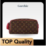 [TOP] Louis Vuitton Dopp Kit Bag - Red Bag