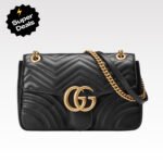 Gucci GG Marmont Small Shoulder Bag Black - Bag