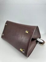 The Row Margaux Tote Bag - Dark Brown Bag - Image 4