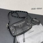 Balenciaga Le Cagole XS Leather Duffle Black Bag - Image 4