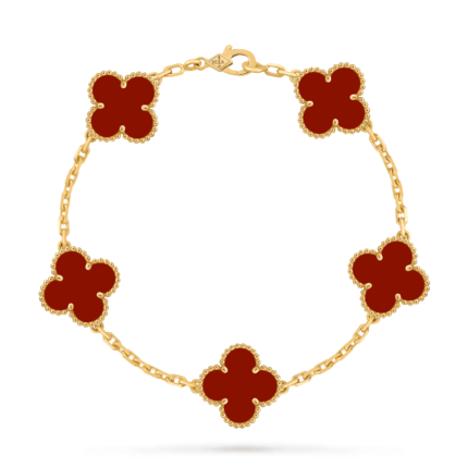 Van Cleef & Arpels Vintage Alhambra bracelet, 5 motifs
