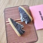Miu Miu Low-top sneakers for Women Grey - Shoes - Image 9