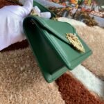 [TOP] Dolce & Gabbana Chain Tote Crossbody Bag - Green Bag - Image 6