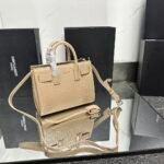 Saint Laurent Beige Croc Embossed Leather Nano Classic Sac De Jour Tote - Bag - Image 7