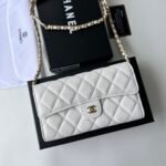 Chanel 23 Wallet on Chain- White Bag - Image 2