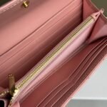 Chanel Counterfeit Caviar Leather Wallet-Pink Wallet - Image 8