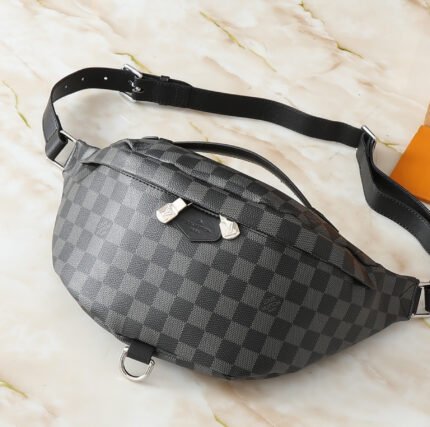 Louis Vuitton Campus Bumbag Belt Bag in Black Tessellations - Bag