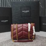 Saint Laurent YSL Puffer in shiny leather Crossbody - Bag - Image 8