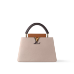 Louis Vuitton Capucines Taurillon leather - Galet / Tan / Chocolate