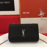 SAINT LAUREN KATE MEDIUM IN GRAIN DE POUDRE EMBOSSED LEATHER - Bag - Image 3