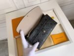 Louis Vuitton LV Monogram Empreinte Leather Emilie Wallet - Image 6