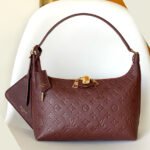 LOUIS VUITTON Empreinte Monogram Sac Sport NM Wine Bag