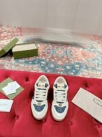 Gucci Screener trainer with Web Blue Sneaker - Shoes - Image 4