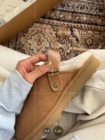 UGG Suede Slippers Brown Color - Shoes - Image 7