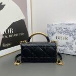 Dior ange mini black leather Black bag - Bag - Image 7