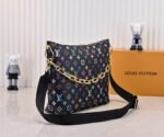 Louis Vuitton x Murakami LV x TM  Coussin Hobo MM Black Bag - Image 2