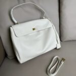 BALENCIAGA Rodeo leather shoulder bag in green and aged-golden hardware Multiple Size - Bag - Image 2