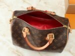 Louis Vuitton Speedy Soft 30 Crafty Boho Red Handbag - Image 9