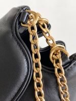 [TOP]Prada Tumulte Small Nappa Leather Bag - Black - Image 11