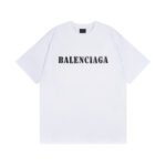 Balenciaga Logo T-shirts - Clothing