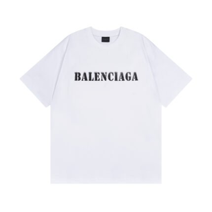 Balenciaga Logo T-shirts - Clothing