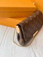 [TOP]Louis Vuitton LV GHW Favorite MM Shoulder Bag - Brown - Image 7