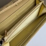 Chanel Counterfeit Caviar Leather Wallet-Yellow Wallet - Image 9