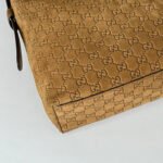 Gucci Beatrix large tote Brown embossed GG suede - Bag - Image 10