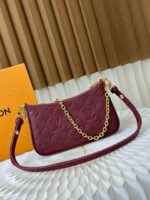 Louis Vuitton Easy Pouch On Strap Handbag - Red - Image 4