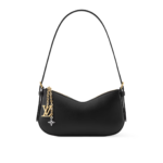 Louis Vuitton Pochette LV Bloom Bag - Black