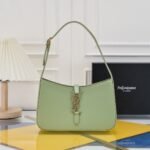 SAINT LAURENT YSL Le 5 à 7 Hobo Bag Leather-Green - Bag - Image 2