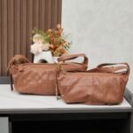 Dior D-Journey Bag -Light Gold-Tone Flat Macrocannage - Image 2