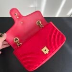 Gucci GG Marmont Velvet Collection - Red Bag - Image 5