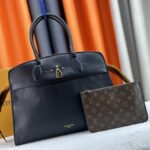 Louis Vuitton City Steamer Large Handbag - Black Bag