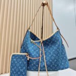Louis Vuitton LV CarryAll MM - Denim Bag